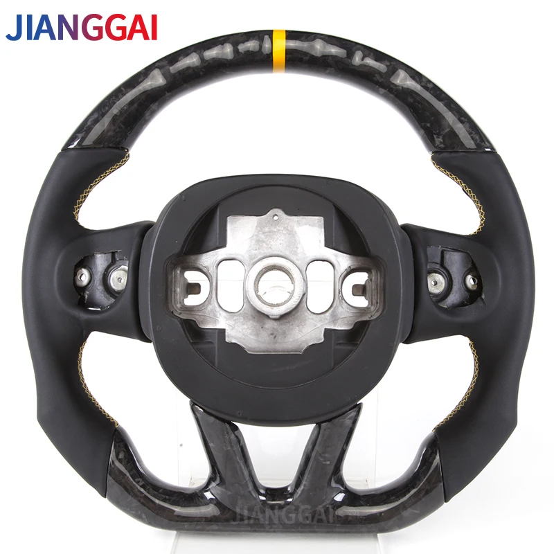 Carbon Fiber Forged Steering Wheel Fit For Dodge Challenger 2015 2016 2017 2018 2019 2020 Model