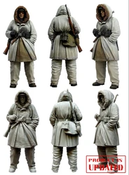 1:35 Resin kit  Winter soldier in white camouflage