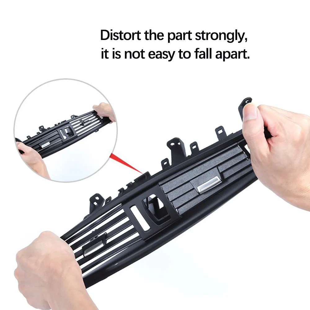 LHD RHD Original Black Front Rear Air Conditioner AC Vent Grille Panel Replacement For BMW F10 F11 F18 520i 523i 525i 528i 535i