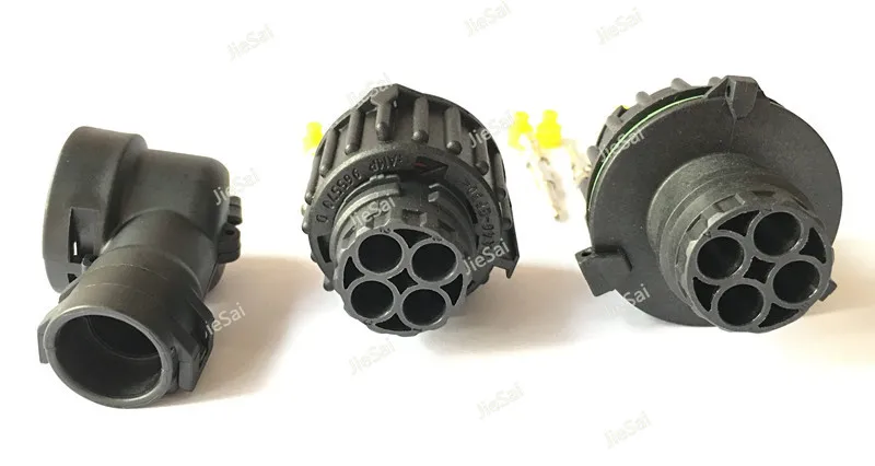 4 Pin Auto Sensor Plug Waterproof Electrical Wire Connector With Sheath Cover 1-967402-1 1-967325-1 965783-1