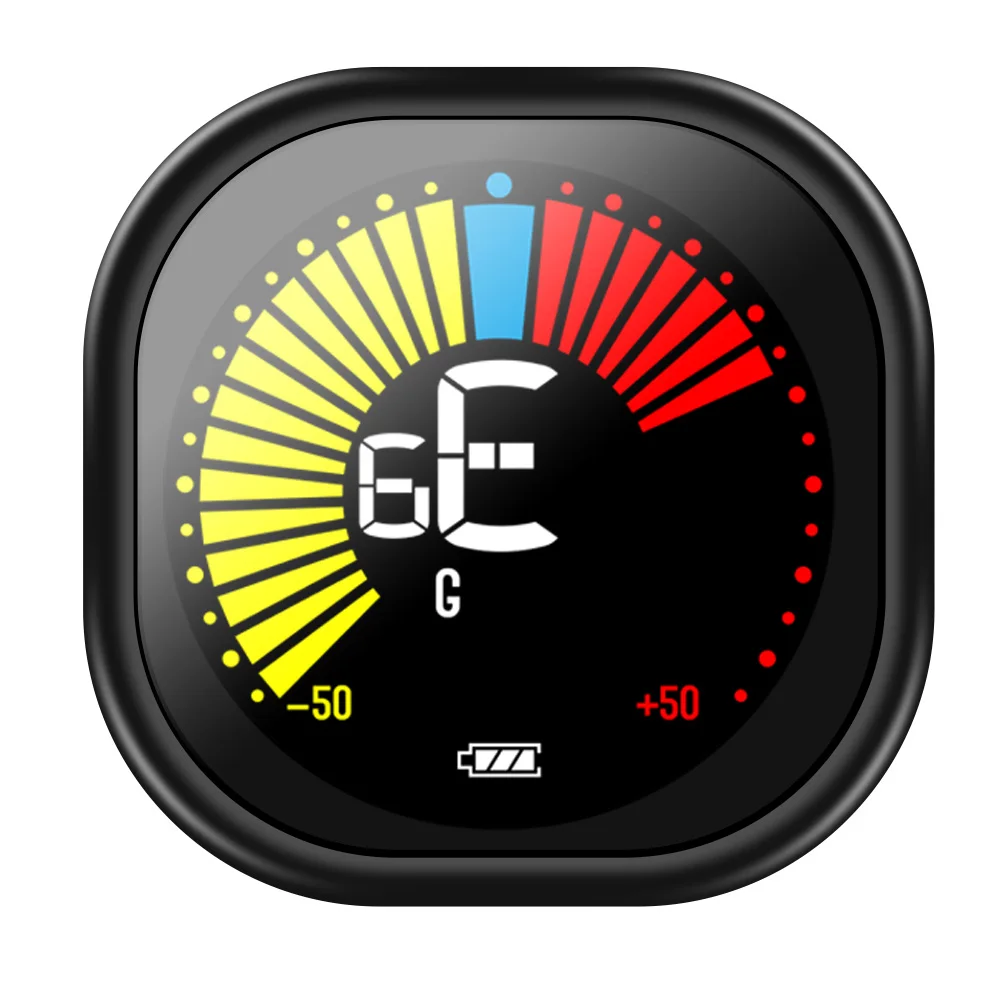 LEKATO Clip On Tuner Gitaar Tuner WST-6800 Draagbare Gitaar Tuner Clip Op LED Display Tuning voor Muziekinstrument