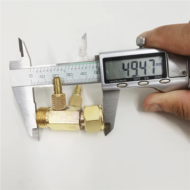 Adaptador de gás refrigerado a água, conector rápido para tocha de soldagem tig com proteção de argônio wp18