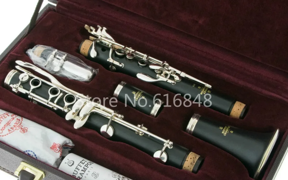 Buffet Crampon E11 nuevo 17 teclas A Tune instrumento Musical niquelado de madera Real con paño de limpieza instrumento de viento de madera
