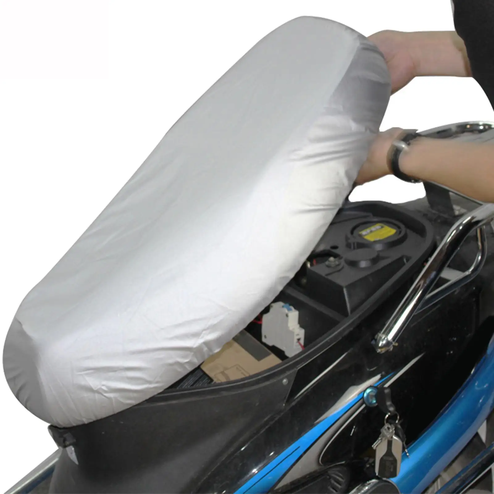 Motorcycle Seat Cushion Cover Motorbikes Waterproof Seat Cover Electric Vehicles