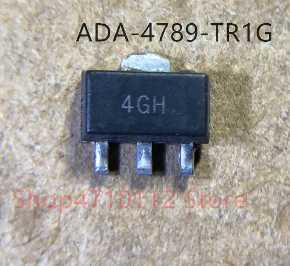 

Free shipping NEW 10PCS/LOT ADA-4789-TR1G ADA-4789 ADA4789 MARKING 4G- SOT-89