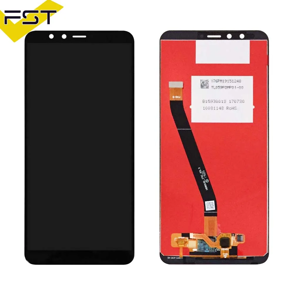 For Huawei Y9 2018 LCD Display Touch Screen Digitizer Assembly Spare Parts For Huawei Y9 2018 Display FLA-LX1 LX2 LX3 L22 AL00