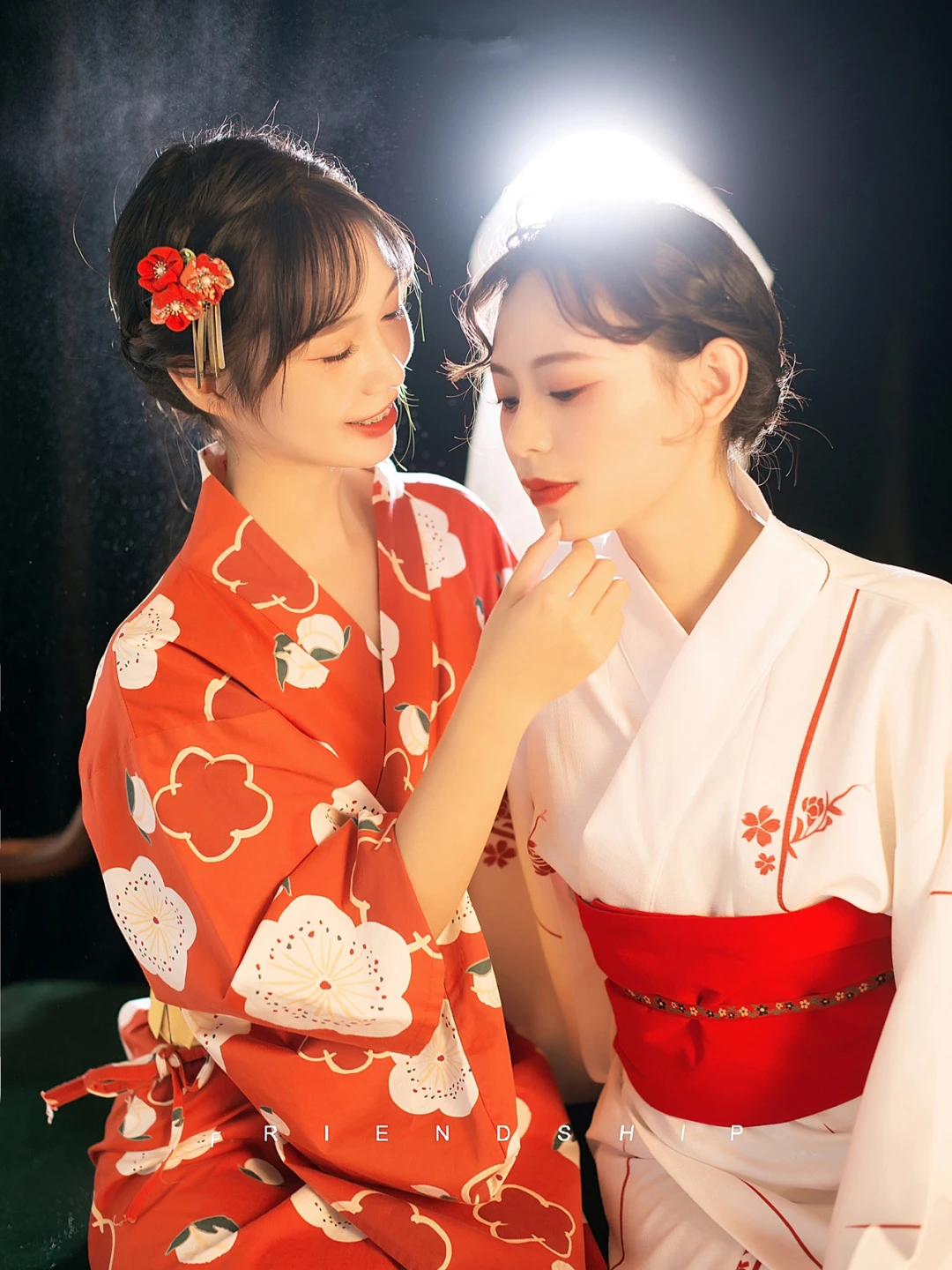 Japanese Traditional Kimono For Women Yukata Vintage Classic Floral  Print Robe Dresses Obi Harajuku Geisha Girl Costume