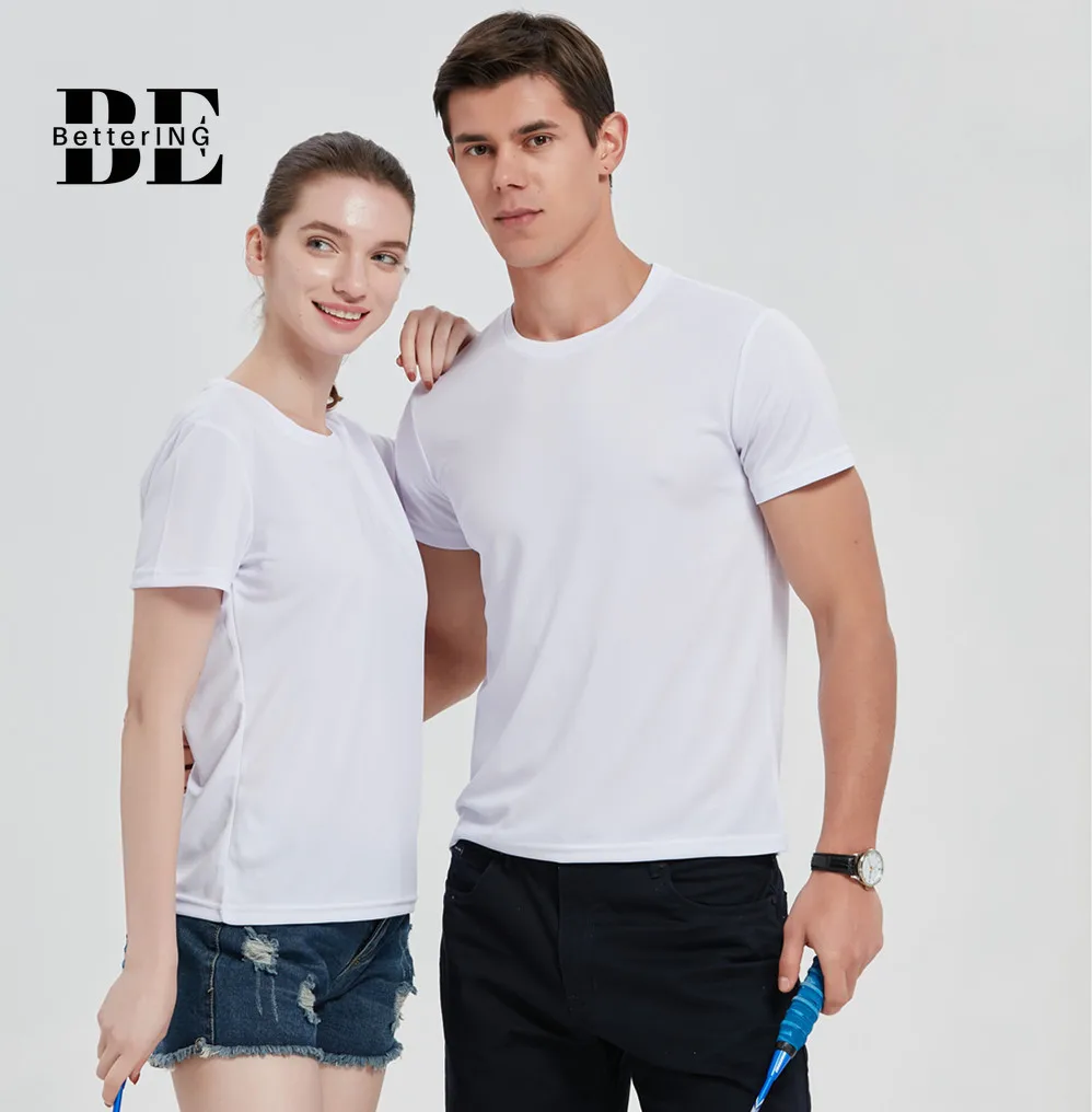 Summer 2021 Cotton British-style Light Panel T Shirt Custom-made Work Clothes Dress Shirt Short-sleeved Slim Crewneck Pullover