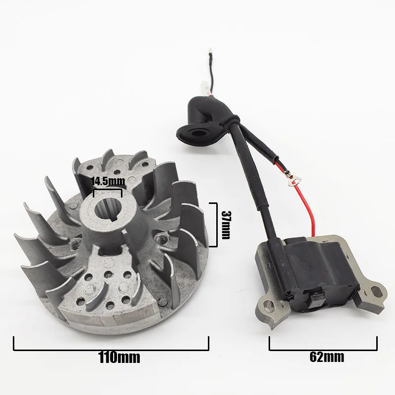 Durevole Kit bobina accensione volano per decespugliatore 40-5 CG430 CG520 parti di ricambio decespugliatore motore a 2 tempi