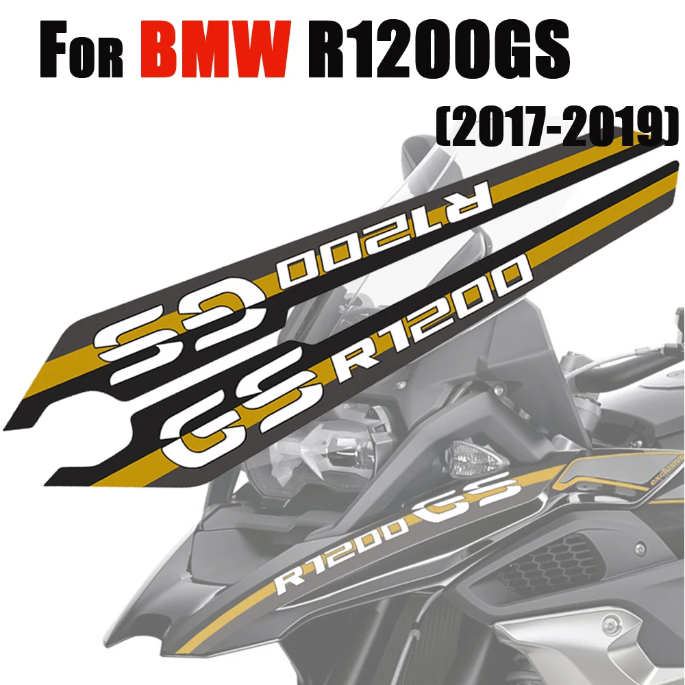 For BMW R1200GS Motorcycle sticker nib front flower sticker R1200GS 2017 2018 2019