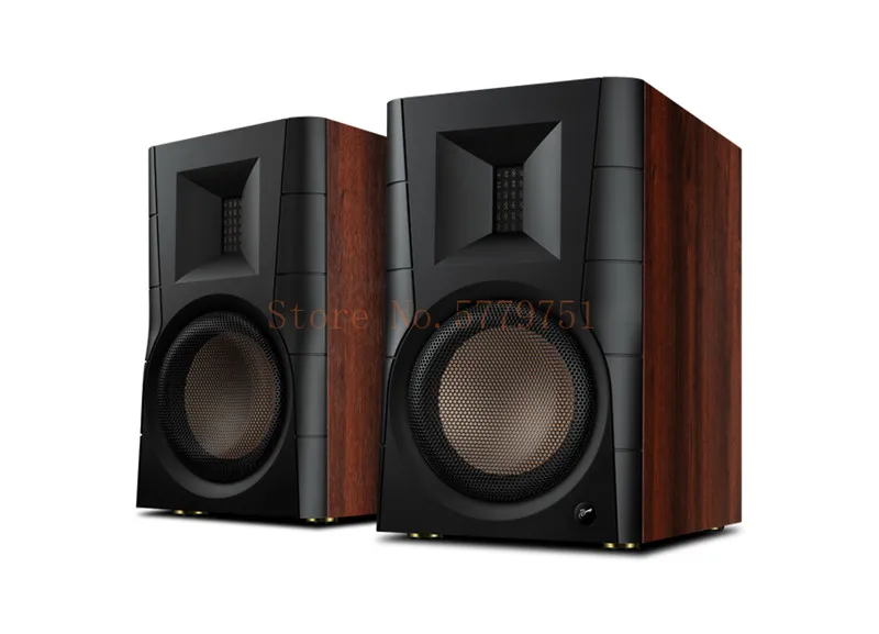 

Swans D300D300 hifi Stereo Active Bluetooth 5.0 Bookshelf Speakers Desktop Audio 6.5" midwoofer Isodynamic ribbon tweeter