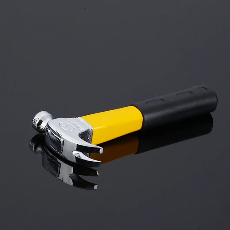 Creative Mini Hammer Shape Cigarette Lighter Refillable Butane Gas Ornaments Toy Gas Lighter Smoker Gift Home Decoration