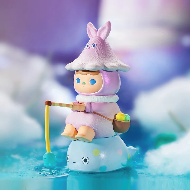 POP MART Pucky Quais São As Fadas Fazendo Série Mystery Box, Action Figure, Presente De Aniversário, Brinquedo Do Miúdo, 1Pc, 12 Pcs