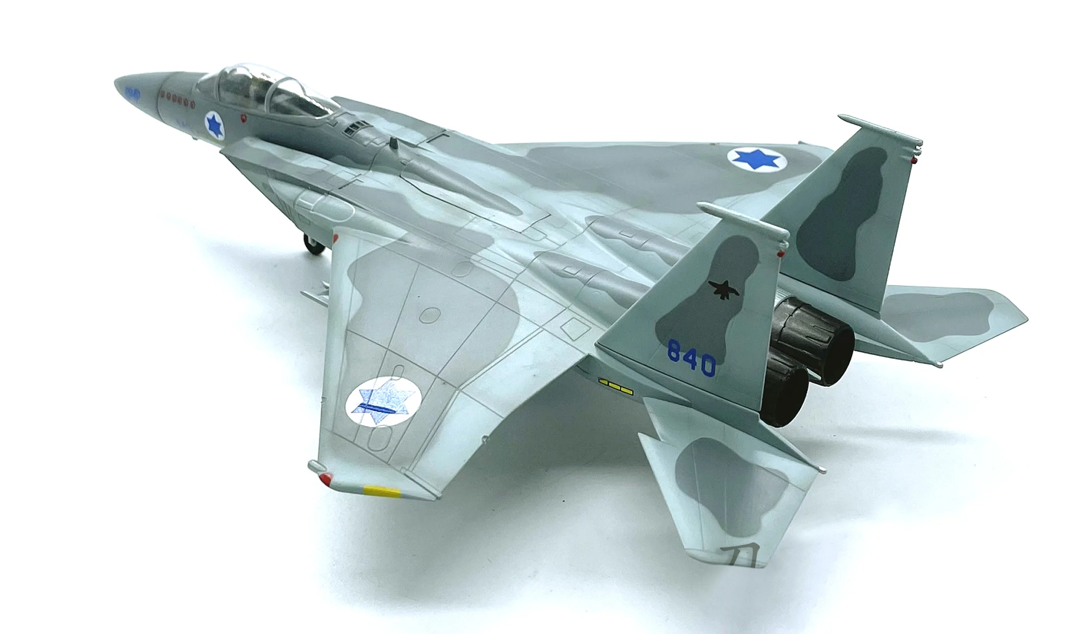 1: 72 Israeli air force f-15c fighter model  Finished product collection model  37121