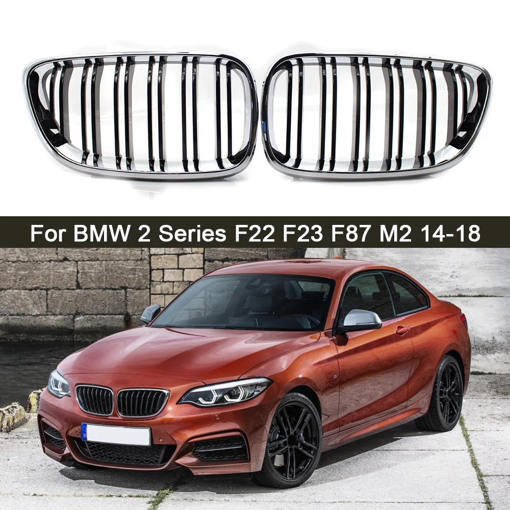 

2 шт., решетки для переднего бампера BMW 2 серии F22 F23 F87 M2