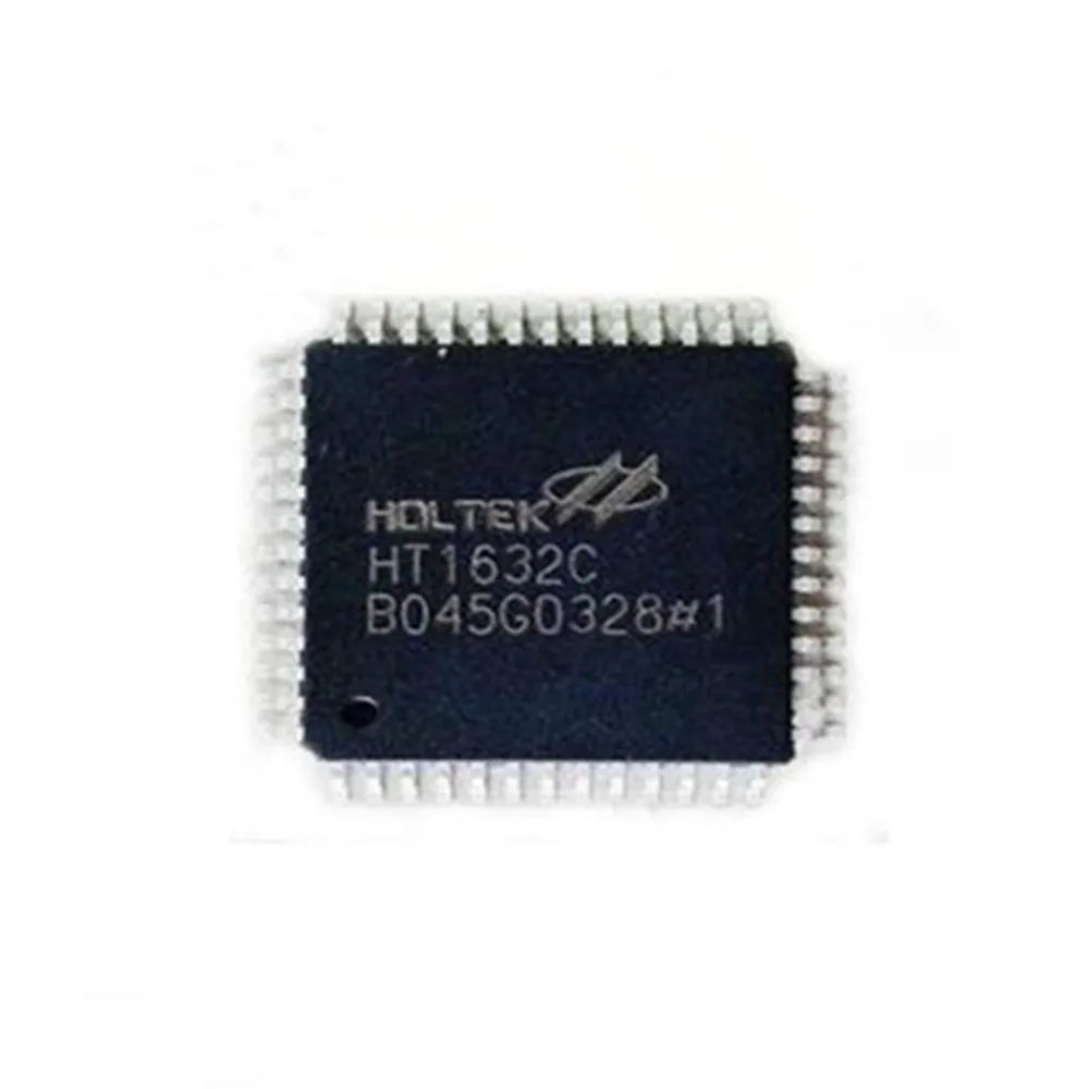 5/PC جديد Ht1632c QFP-52 حزمة