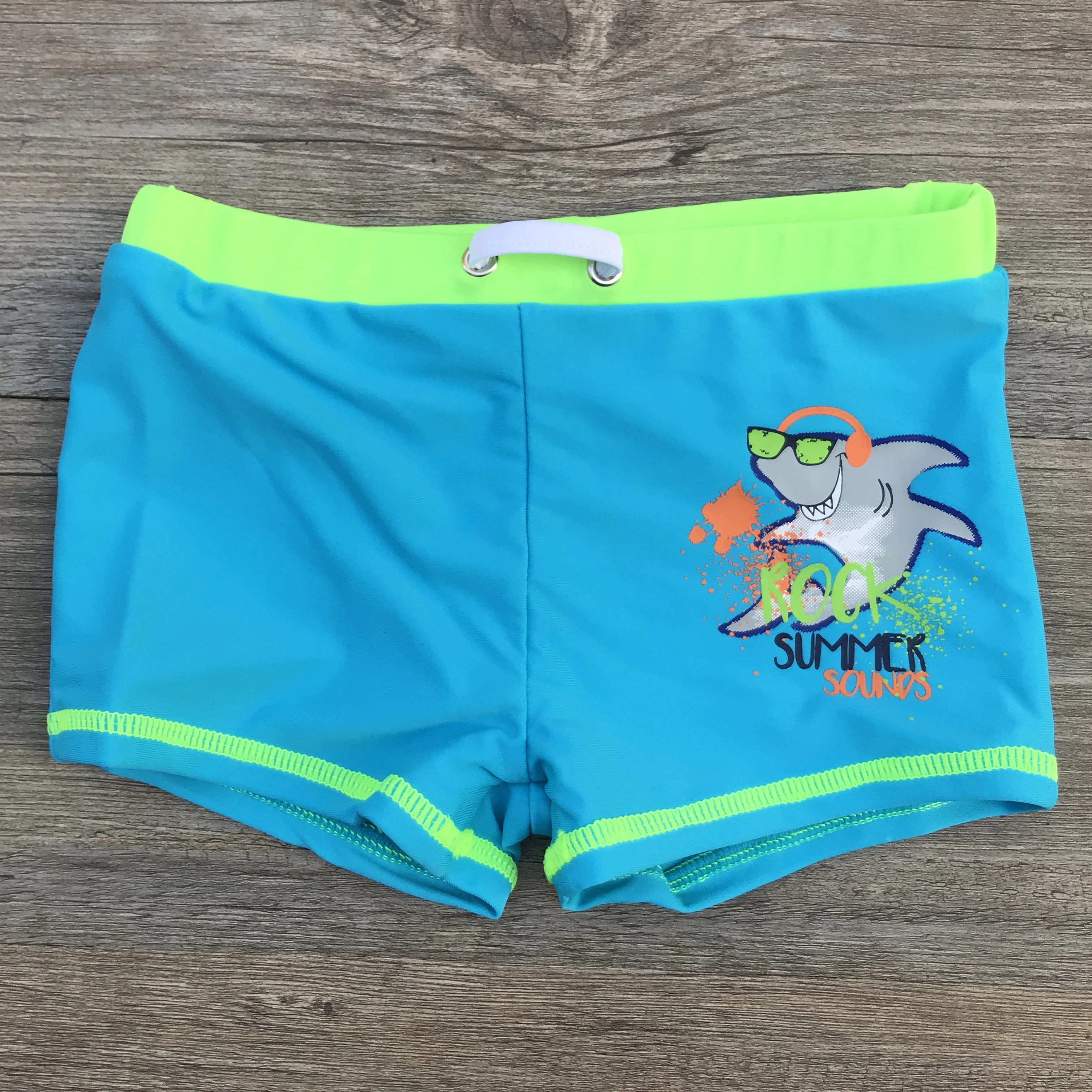 New Child Summer Swim Trunks Boys Swim Pants Kids Cartoon Bathing Suits Children Swimming Shorts Boys Beach Swimwear Boy 2-8 Y