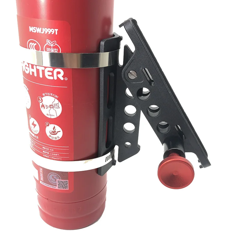 Car Extinguisher Mount Bracket Adjustable Fit for Sport/ JK/ Sahara Fire Extinguisher Mount Bottle Holder