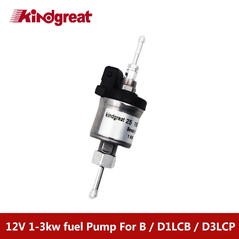 

Kindgreat 12V 1-3KW 18ml Diesel Parking Heater Dosing Pump For Eberspacher Airtronic D1LC D3LC Fuel Metering Pump 251830450000