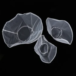 120/160/200mesh Reusable Fine Mesh Wine Strainer Juice Soy Milk Nut Milk Tea Nylon Filter Bag Bowl Shape Food Coffee Filter