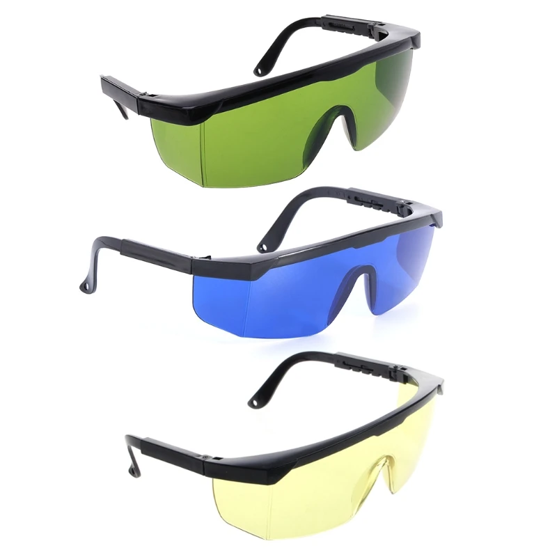 Protection Goggles Safety Glasses Green Blue Eye Spectacles Protective