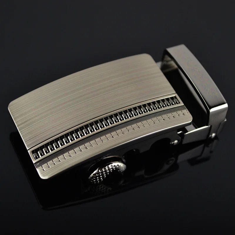 Genuine Men's Belt Head, Belt Buckle, Leisure Belt Head Business Accessories Automatic Buckle Width3.5CM luxury fashion LY1287-3