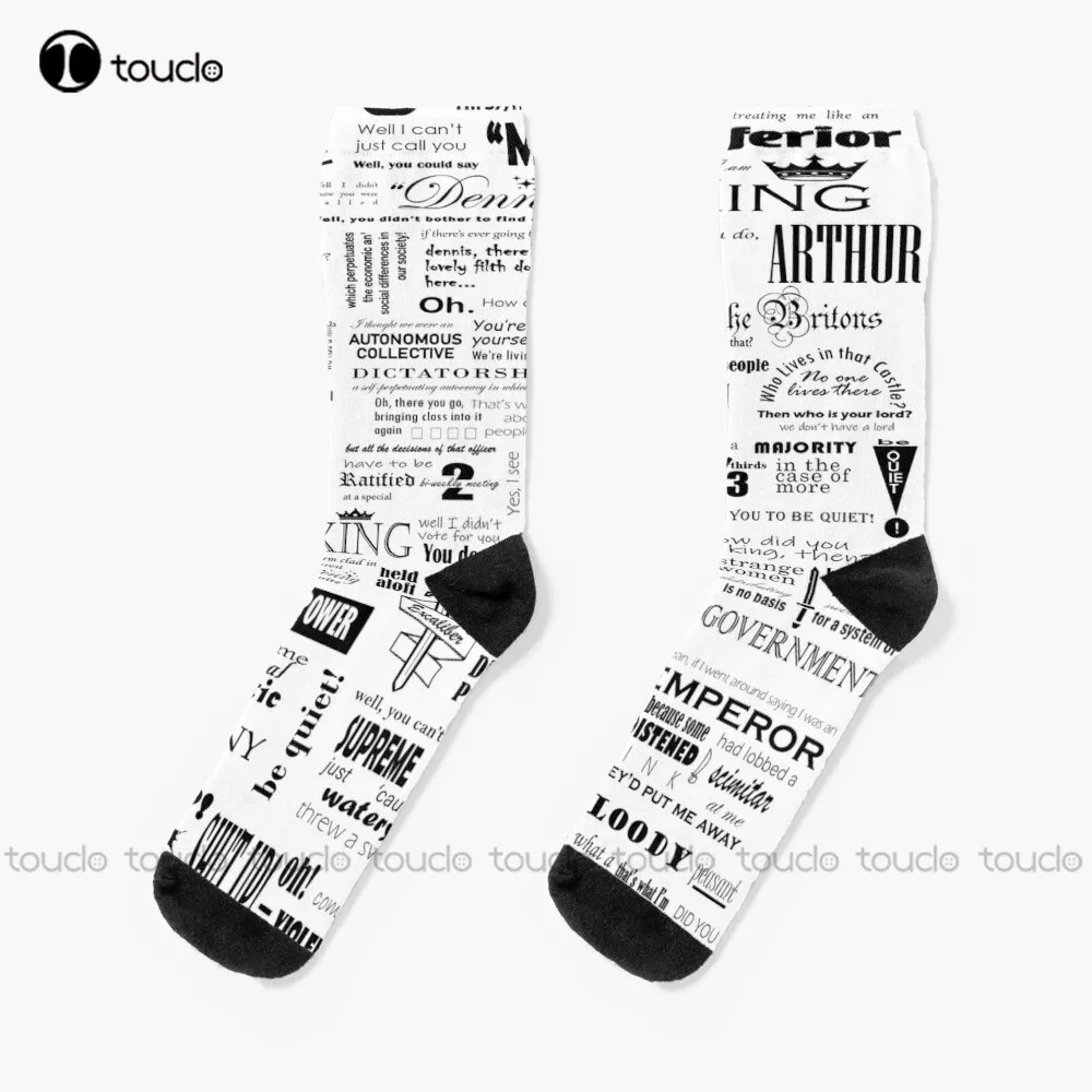 

Constitutional Peasants High Res Monty Python Socks Men Socks Christmas New Year Gift Unisex Adult Teen Youth Socks Fashion New