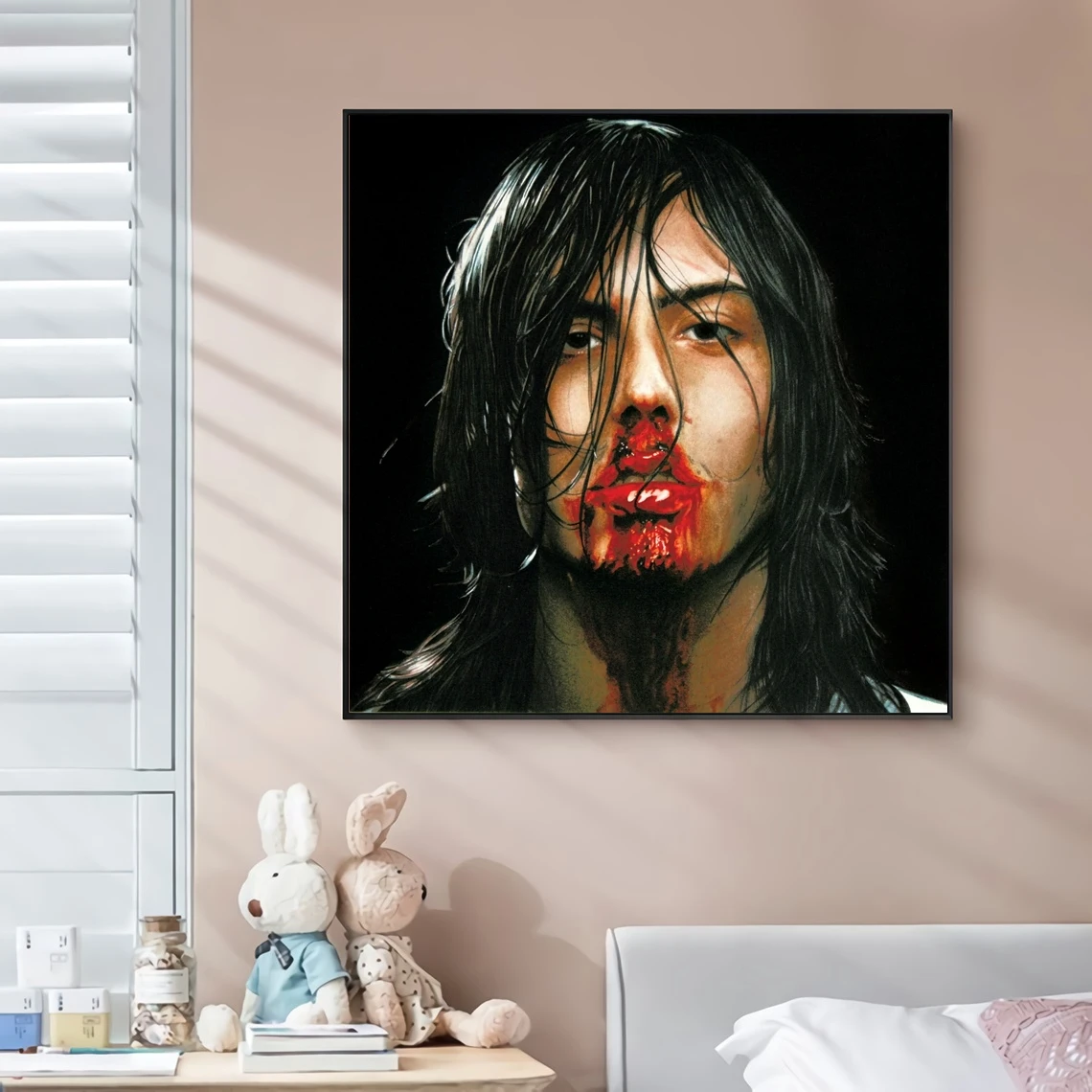 Andrew W.K. I Get Wet Music Album Poster Rap Star Pop Singer Wall Painting Art Decoration (No Frame)