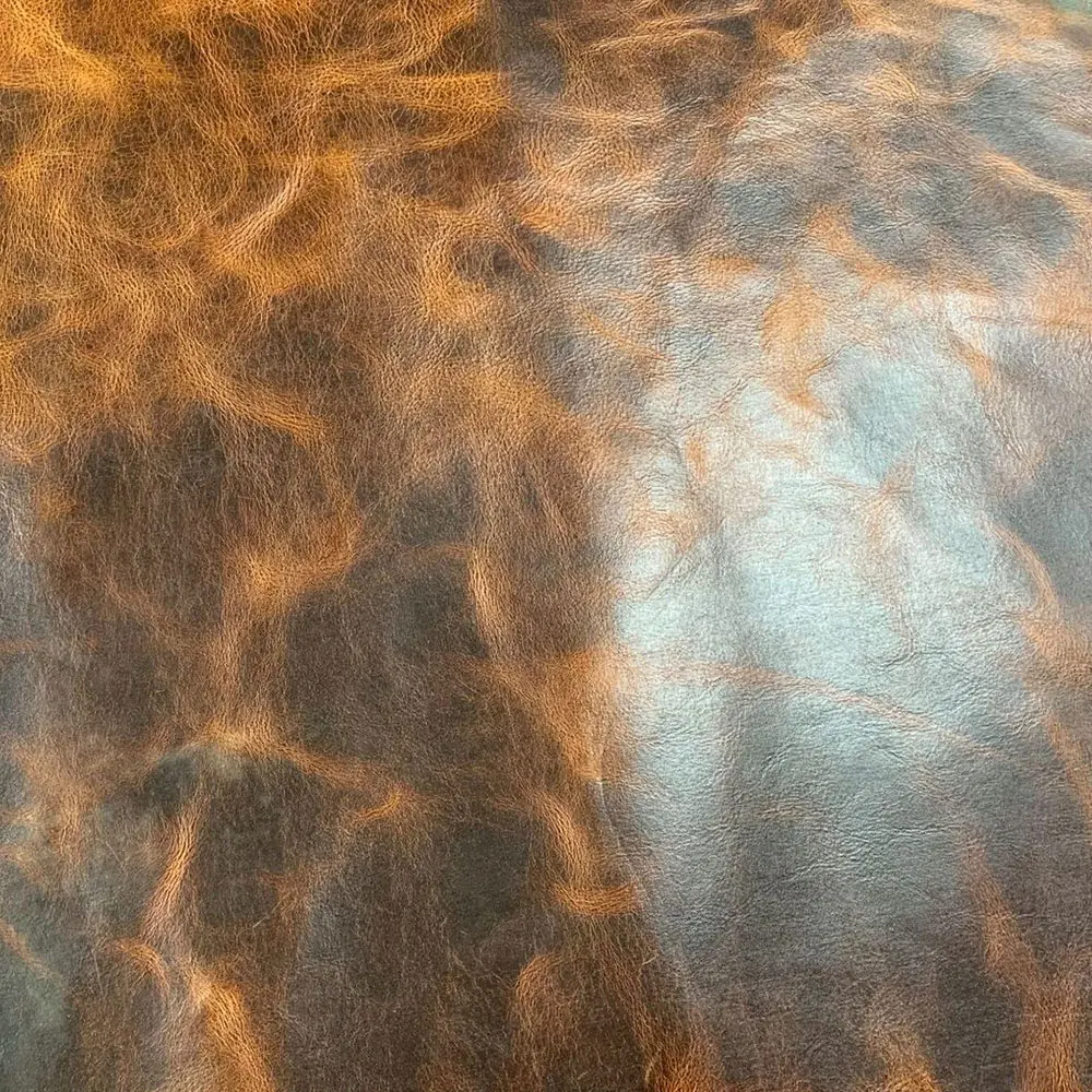Cowhide cow leather thick genuine leather wax hard First Layer Tanned cow skin hide vintage DIY Leathercraft leather piece