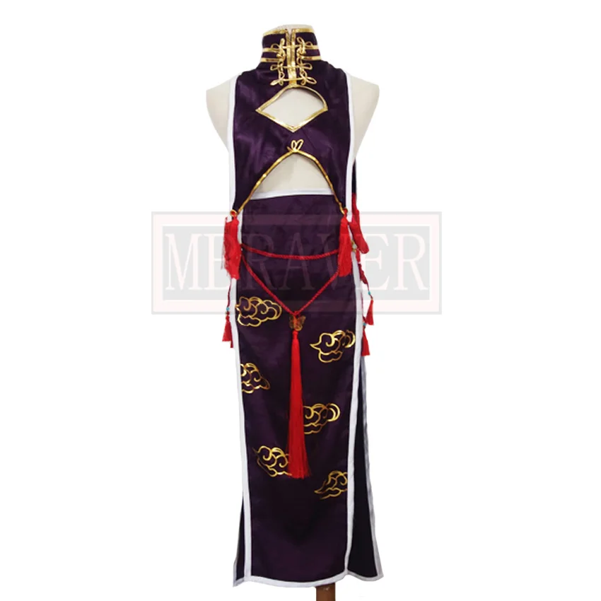 

Fate Grand Order FGO Minamoto no Raikou Cheongsam Uniform Cosplay Costume Halloween Christmas Custom Made Any Sizes