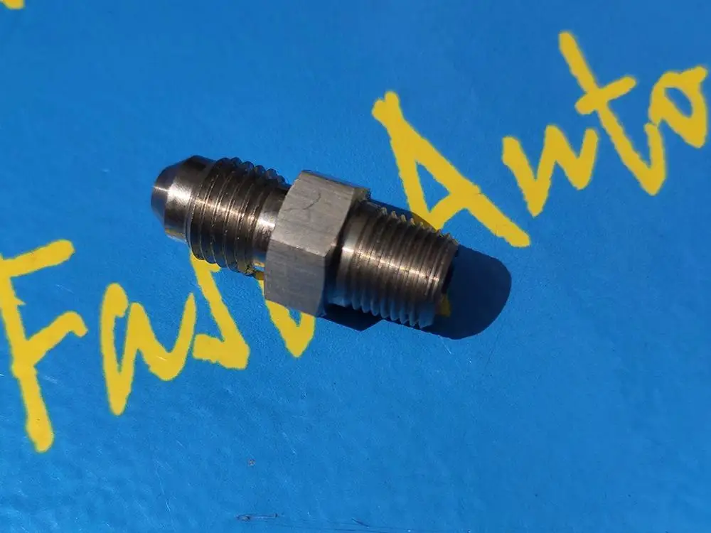 

Male npt1/8 1/8''NPT 1/8npt npt 1/8 to 4an an4 an 4 male adaptor adapter tpfe ptfe brake hose Fitting