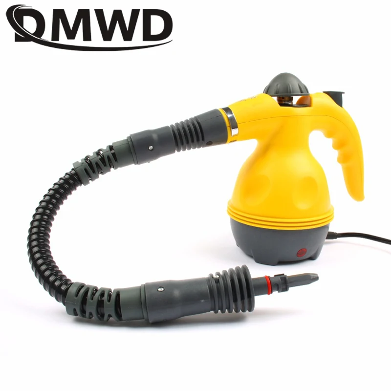 DMWD 110V/220V Multi Purpose Electric Steam Cleaner Portable Handheld Steamer Household Cleaner Attachments Kitchen Brush Tool