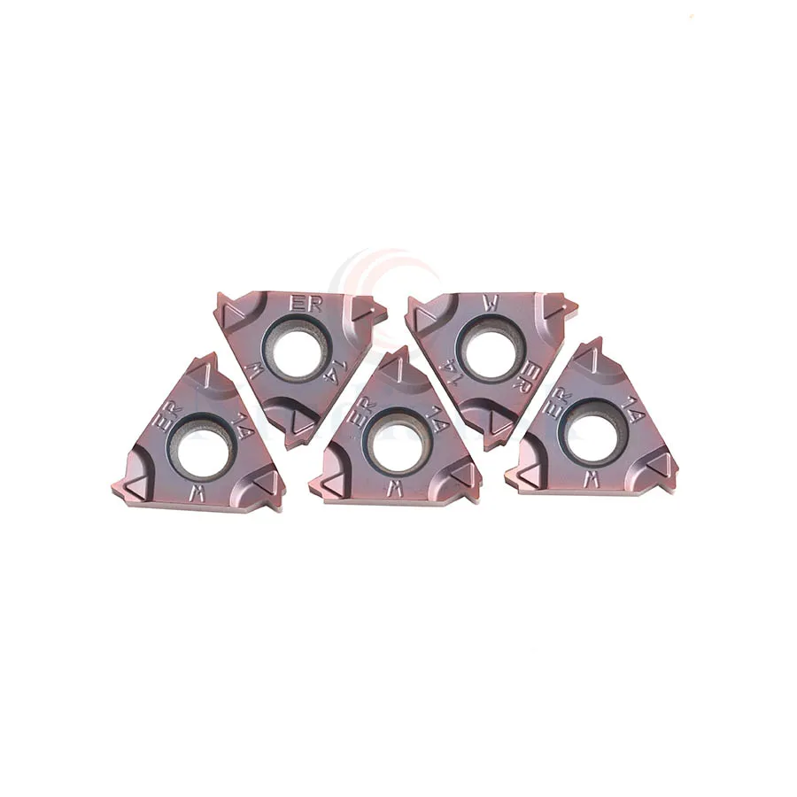 Inserções de rosca giratória cnc para partes de aço inoxidável, 16erm 11w 16erm 14w lf6018 16irm 11w 16erm 14w lf6018