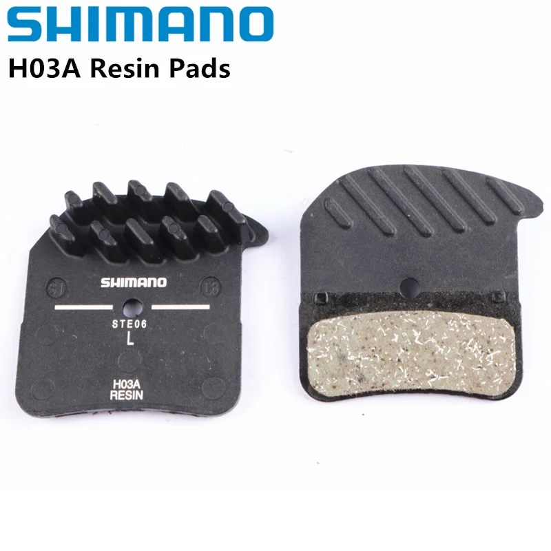 SHIMANO H03A H03C Resin Pads Disc Brake Pads for Saint Zee BR 4 Pistons M820 M640 M8020 Resin Pad Brake