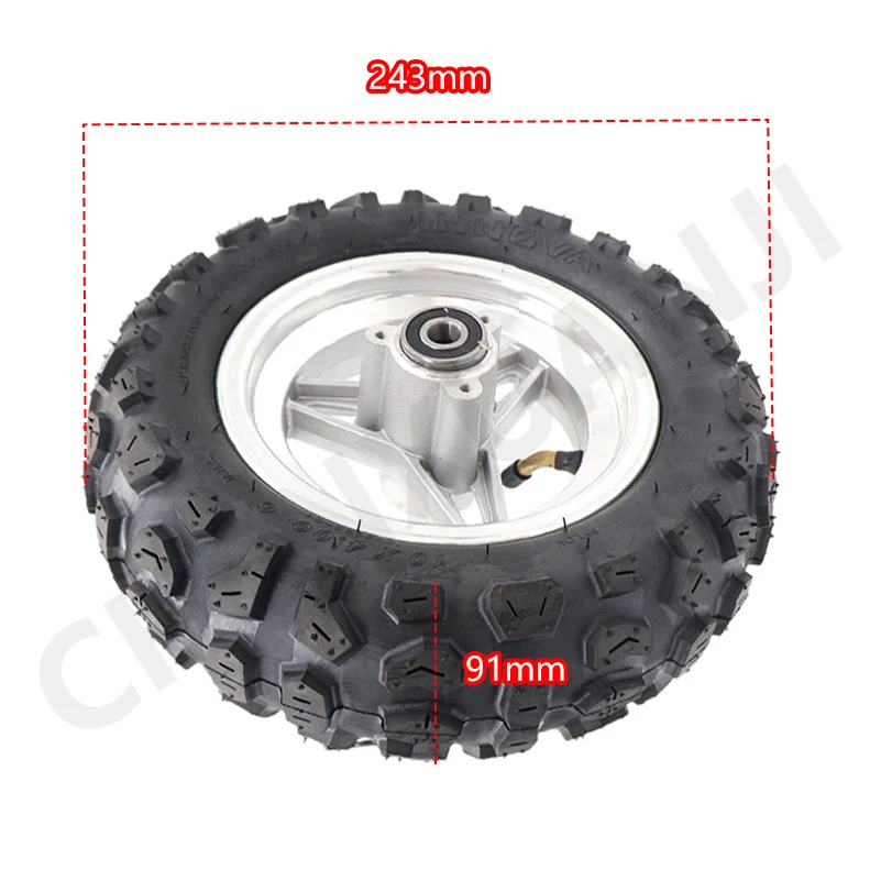 10 Inch 10*4.00-6 Butyl Rubber Tyre 10x4.00-6 Tires with wheels for Mini Motorcycle Electric Scooter