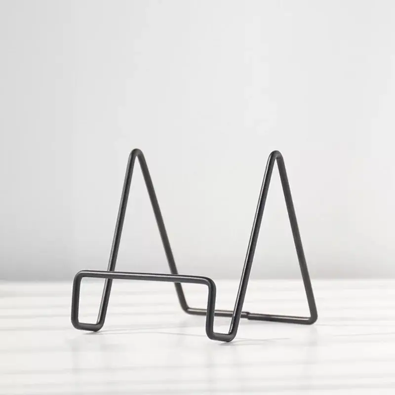 Геометрический Настольный стенд, мобильный телефон, Книжная коллекция, стеллаж для хранения журналов, настольный держатель