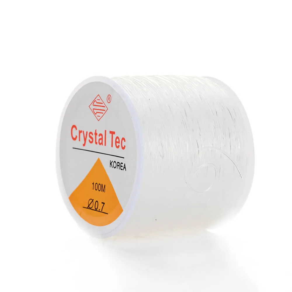 0.5-1.5mm Elastic Cord String for Jewelry Making