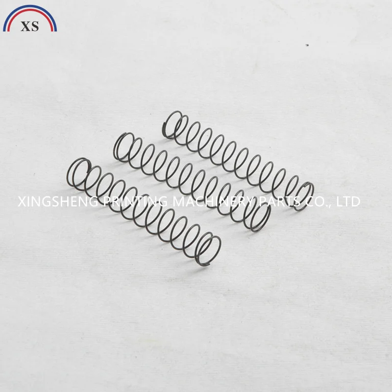 Heidelb SM74 SM102 용지 분리 흡입 노즐, 인쇄 기계 부품, 스프링 흡입 노즐, 스프링 압축 스프링