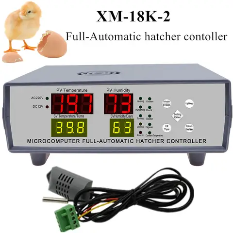 XM-18K-2 계란 부화기 컨트롤러, 마이크로 컴퓨터, 전자동 부화기 컨트롤러, 온도 조절기, 계란 부화기 컨트롤러