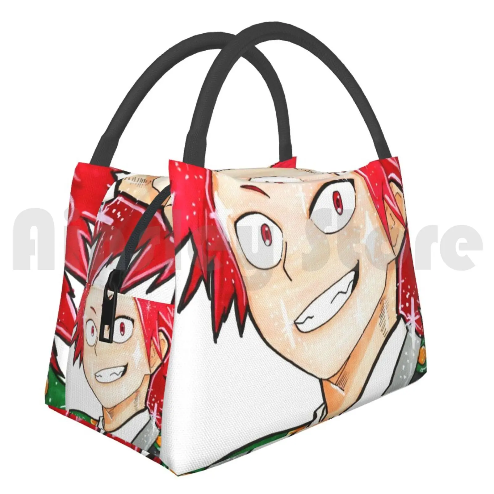 

Portable Insulation Bag Eijiro Kirishima Kiri Red Red Riot Anime Boku No Hero Academia Eijiro Kirishima