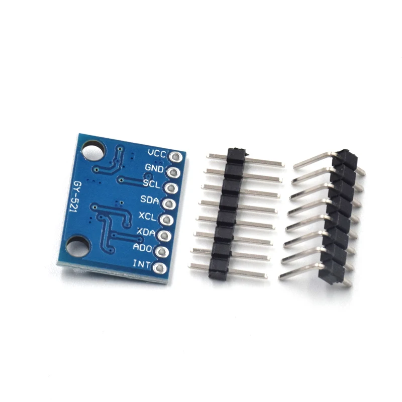 5pcs GY-521 MPU-6050 module three-axis acceleration gyroscope 6DOF module with code schematic diagram