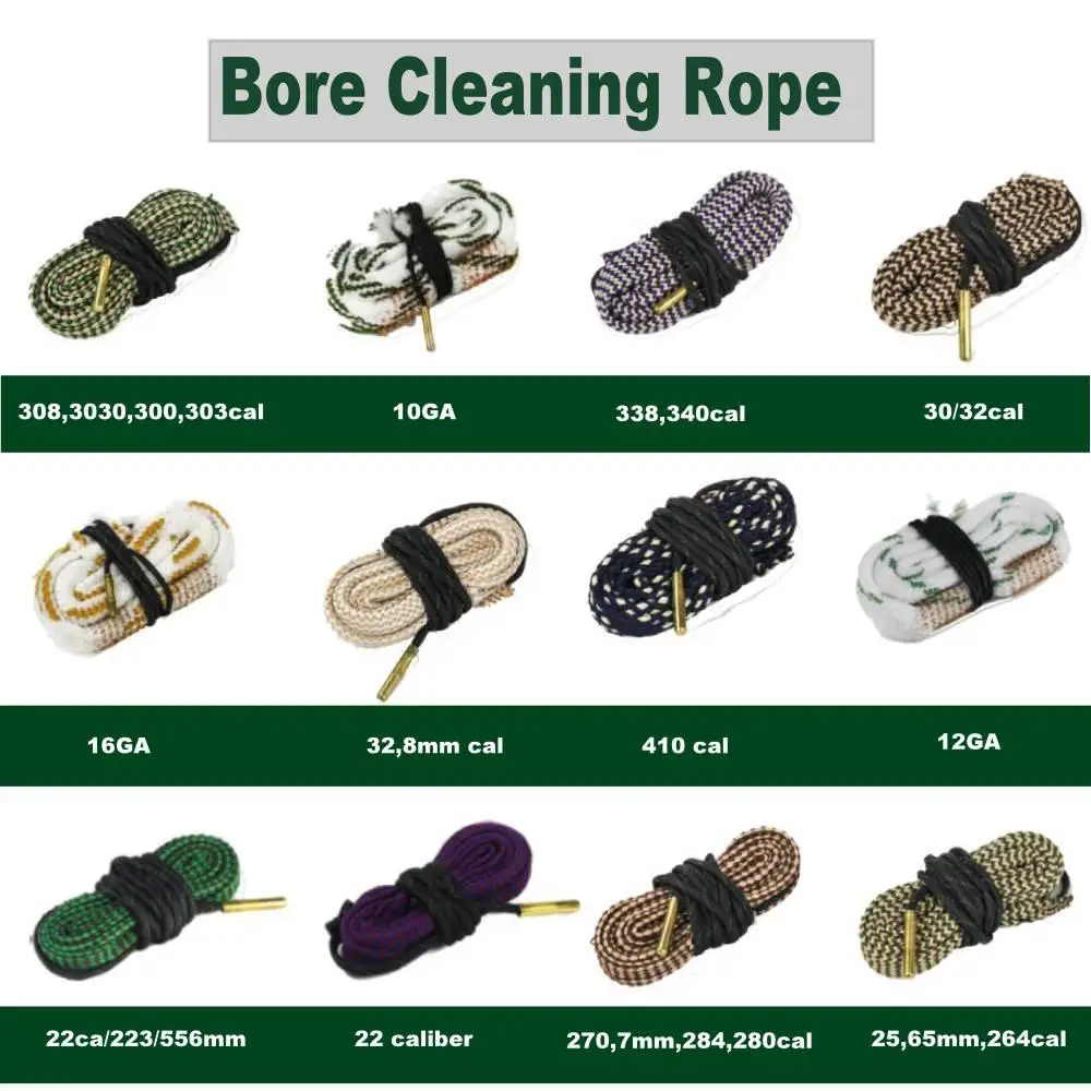 مجموعة أدوات تنظيف بندقية جوجولوزا ، بندقية ، حبل العيار ، 22 Cal.223 ، Cal.38 ، Cal ، ماسورة ، من من ، إلى ،