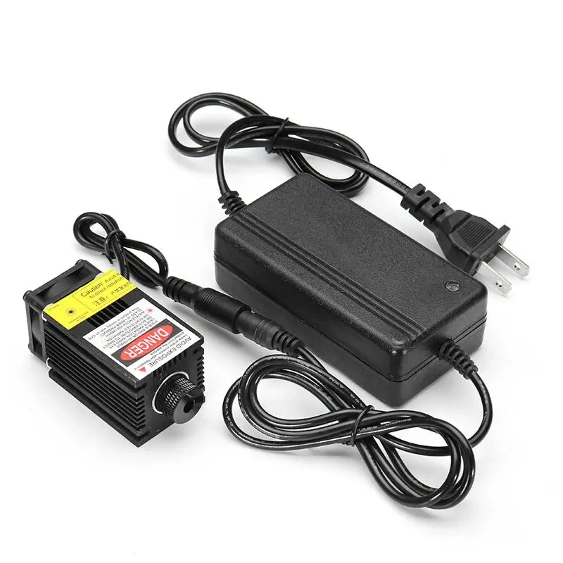 FA02-3500 3500mW modulo Laser blu DC 12V dissipatore di calore ventola di raffreddamento incisore Laser fai da te per EleksMaker