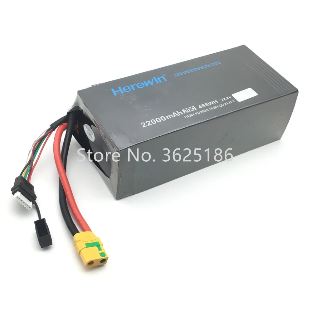 

Herewin 22000mah Battery 22.2v 20C shaft battery Agricultural plant protection UAV battery