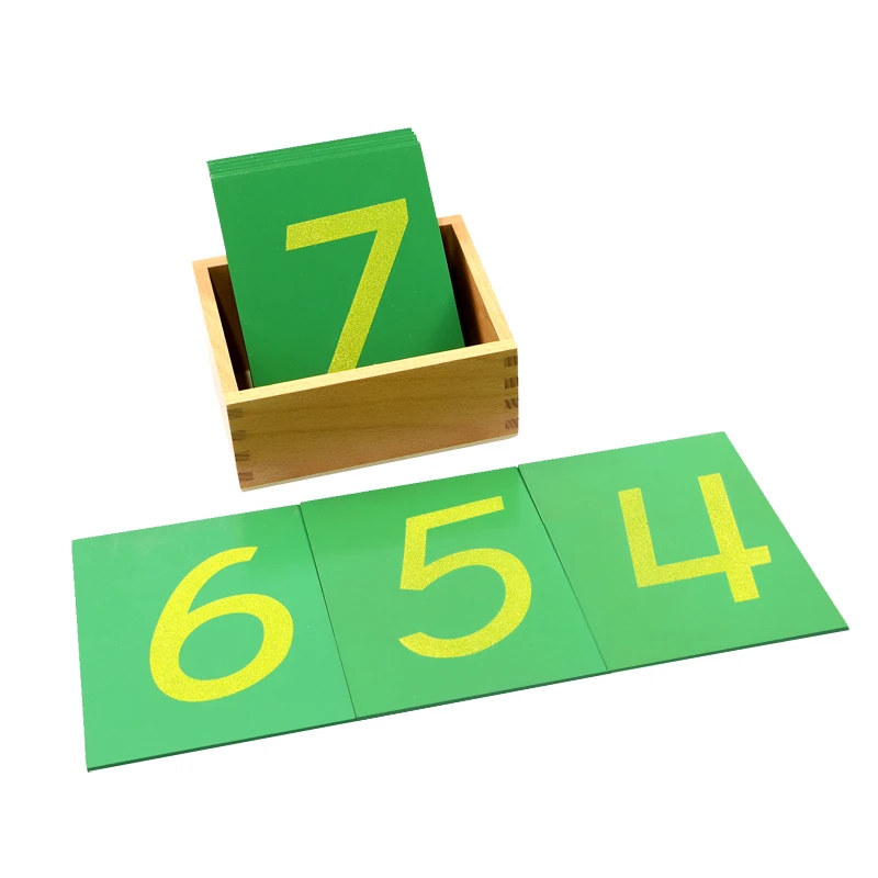 Montessori Educational Toys for 3-6Years Preschool Educational Equipment to Learn Numbers 1 Through 10 Kids Math Toys