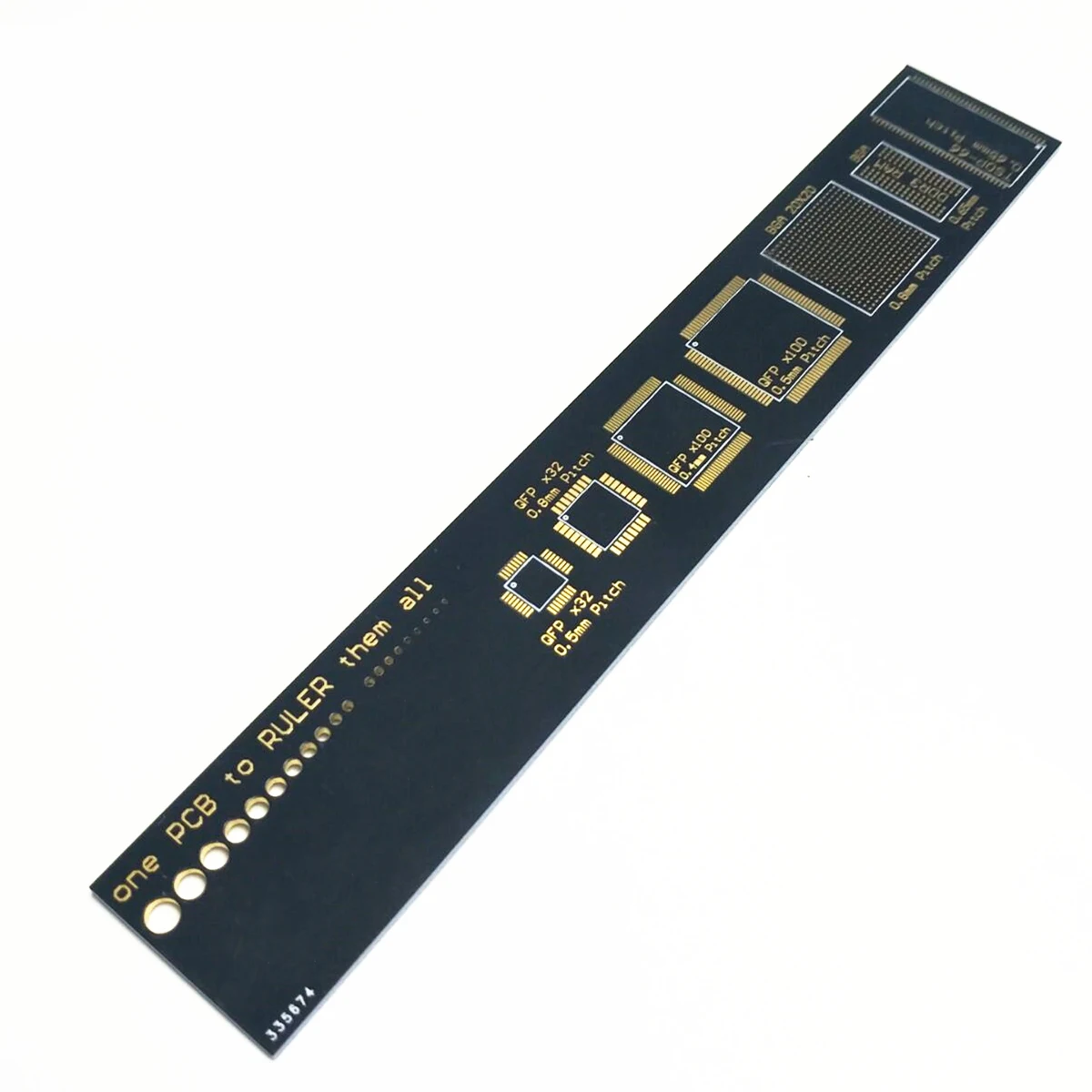 15/20/25cm PCB Righello Per Ingegneri Elettronici Per Geeks Makers Per Arduino Ventole PCB Riferimento Righello PCB di Imballaggio Unità v2-6