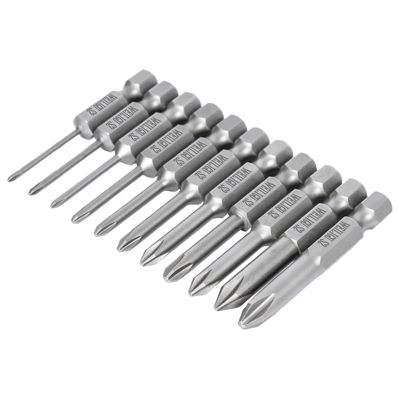 Phillips Screwdriver Bits for Electric Drill 1/4