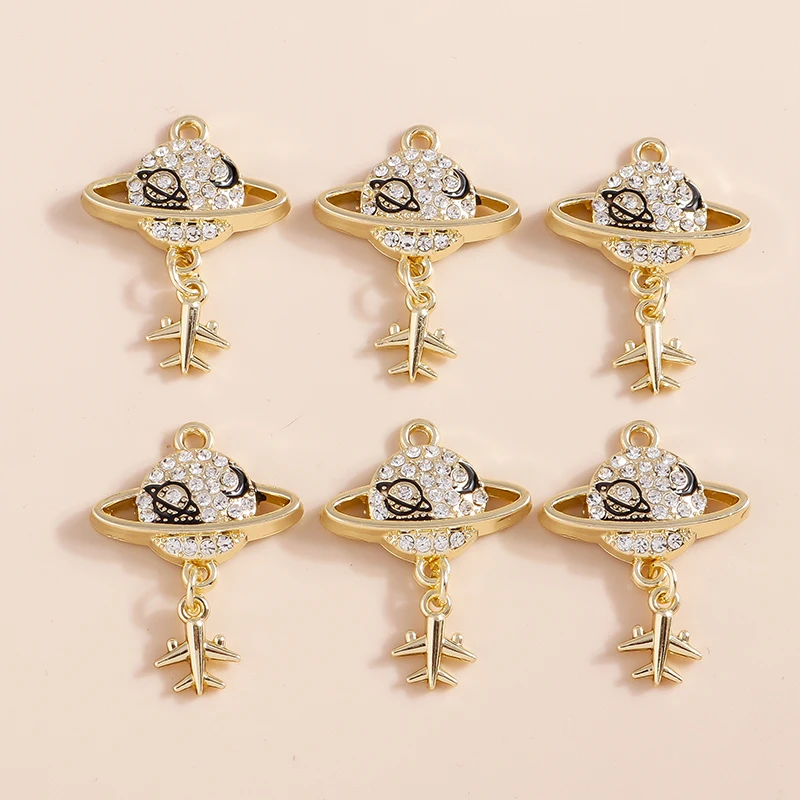 4pcs Antique Silver Evil Eye Charms for Jewellery Making