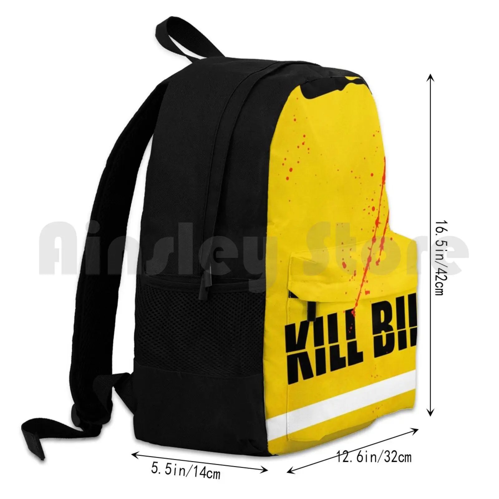 Sticker-Kill Bill zaino da trekking all'aperto equitazione arrampicata borsa sportiva film Kill Bill film film Cover grandi film Cool