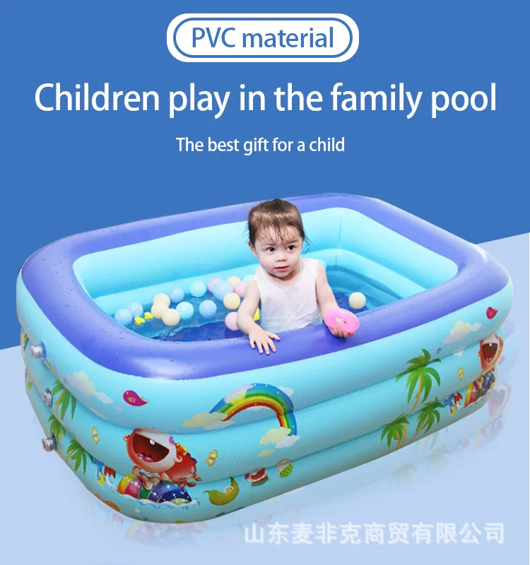 1.3M Summer Inflatable Swimming Pool Baby Infant Framed Removable Pool Children's Pools Above Ground Alberca Bathtub for Kids